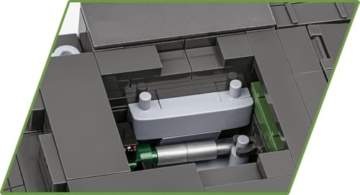 COBI Panzerkampfwagen II Ausf. F – Deutscher leichter Panzer im Maßstab 1:28 (COBI-2597)