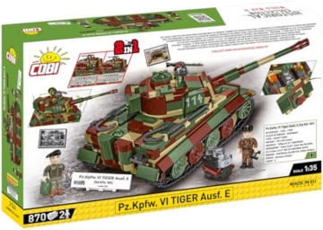 COBI 3124 Tiger Panzer I Ausführung E 