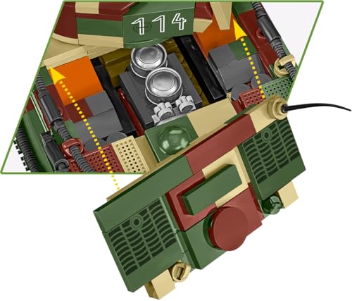 COBI 3124 Tiger Panzer I Ausführung E "114"