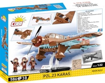 COBI PZL.23 Karaś, 285 mm x 430 mm x 145 mm - 17
