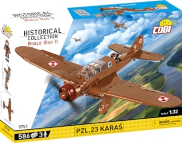 COBI PZL.23 Karaś, 285 mm x 430 mm x 145 mm - 2