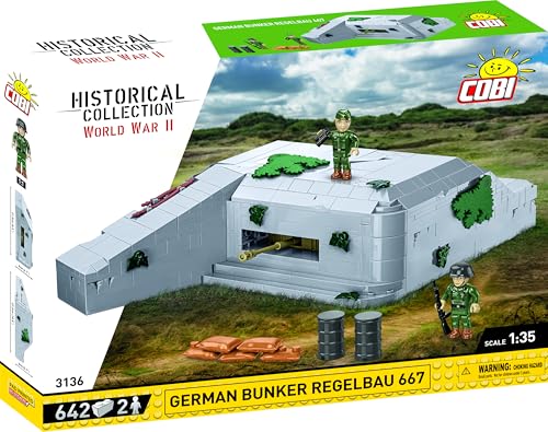 COBI 3136 Deutscher Bunker Regelbau 667 Box