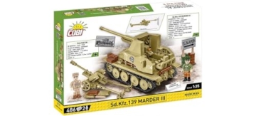 COBI Panzerjäger Marder III Sd.Kfz.139 (3131) Box Rückseite