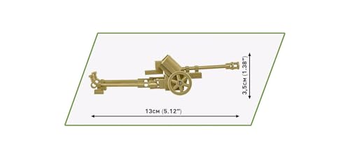 COBI Panzerjäger Marder III Sd.Kfz.139 (3131) Kanone