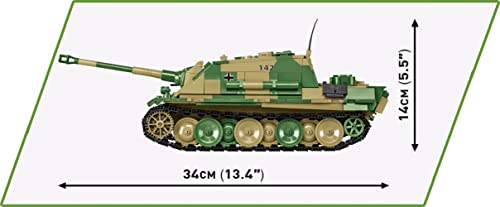 COBI 2574 Sd.Kfz.173 Jagdpanther Länge Höhe Maße