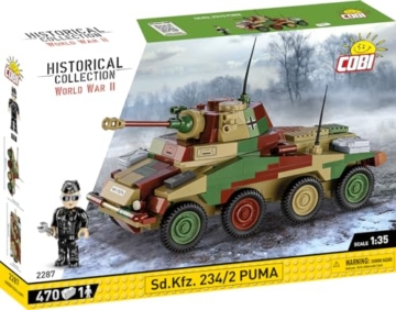 COBI Sd.Kfz. 234/2 PUMA (Set 2287) Box