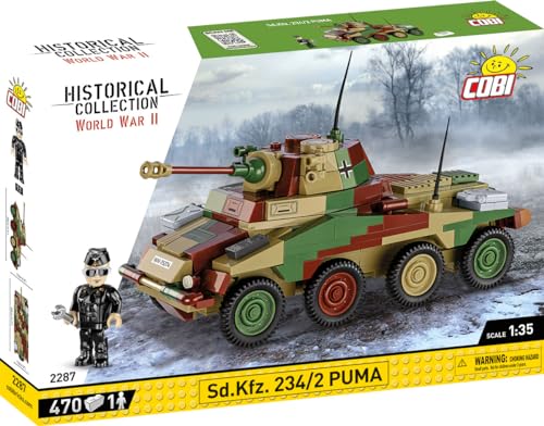 COBI Sd.Kfz. 234/2 PUMA (Set 2287) Box
