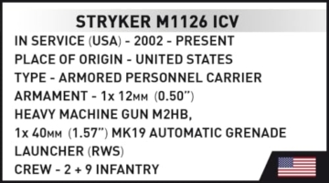 COBI Stryker M1126 ICV - 16