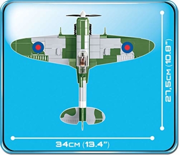 COBI Supermarine Spitfire 5708 maße länge breite höhe