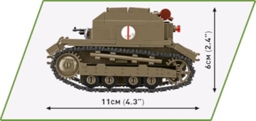 COBI 2658 Tankette TK-3 leichter Panzer