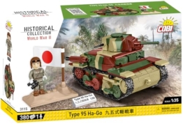 COBI Type 95 Ha-Go Scale 1:35, Dunkelgrün - 1