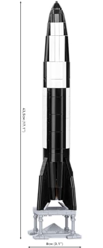 COBI V2 Rakete & Transporter – Executive Edition (3120) Höhe