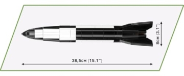 COBI V2 Rakete Vergeltungswaffe 2 Maße