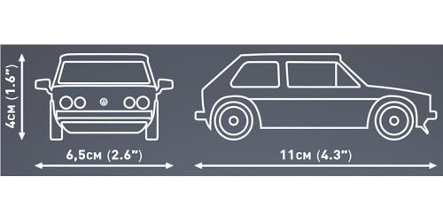 COBI Volkswagen Golf GTI (1976–1983), Weiß