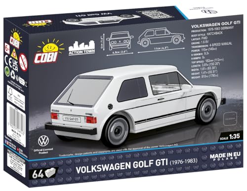 COBI Volkswagen Golf GTI (1976–1983), Weiß