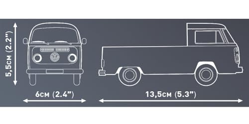 COBI Volkswagen T2a Pritschenwagen (Set 24618) Maße
