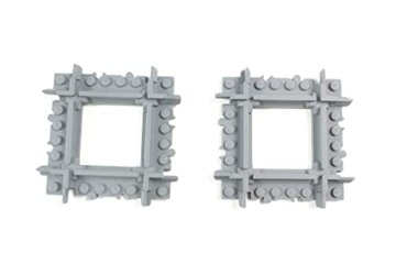Trixbrix Schienen Kreuzung Lego gleise