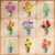 CUBIMANA 9 Blumen Bausatz 3,6MM Mini Bausteine Botanicals Collection Bausteinspielzeug, Künstliche Blumenpflanzen Bauset für Home Büro Deko, Geschenk für Erwachsene Kinder Mädchen ab 12+(1362 Stück) - 7