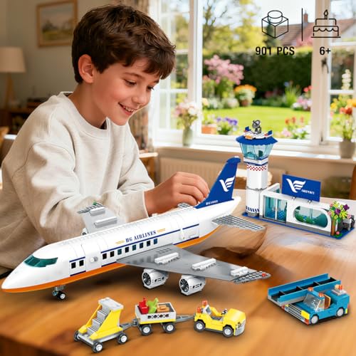 CUBIMANA Flughafen Stadt-Set HG1003 für Kinder