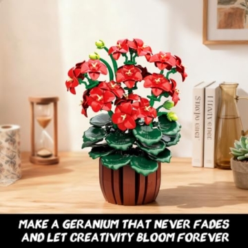 CUBIMANA Geranien-Bausatz SC8809 – Blütenpracht