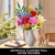 CUBIMANA Blumenstrauß-Bausatz – 1000 Teiles Blumenstrauß-Set, Botanische Geschenk zum Valentinstag für Sie und Ihn, 15 Künstliche Blumen Bausteine Heimdekoration für Erwachsene 6+ Mädchen Geburtstag - 3