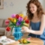 Cubimana Tulpenstrauß mit Vase für Freundin