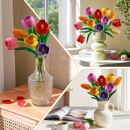 Cubimana Tulpenstrauß mit Vase
