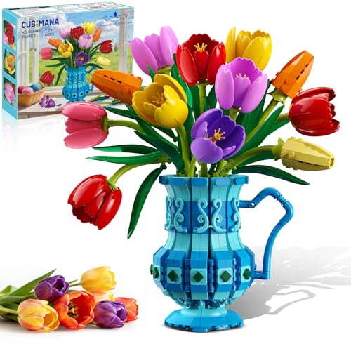 Cubimana Tulpenstrauß mit Vase