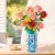 CUBIMANA Blumenstrauß-Bausatz mit Vase und LED-Licht, 747pcs Mini-Rosen-Blumen-Bausteinspielzeug, Geschenke zum Valentinstag für Sie und Ihn, DIY-Kunstblumen-Dekoration für Zuhause und das Büro - 3