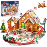 CUBIMANA Lebkuchenhaus mit Achterbahn HG1039