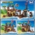 CUBIMANA Piraten Wharf Bauspielzeug mit Licht Piratenschiff - 3 Modi Piratenhafen Baustein 781 Stück Mittelalterliches Piratenhaus Klemmbausteine Bausteinset, Geschenk Set für Kinder Jungen 6+ - 3