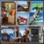 CUBIMANA Piraten Wharf Bauspielzeug mit Licht Piratenschiff - 3 Modi Piratenhafen Baustein 781 Stück Mittelalterliches Piratenhaus Klemmbausteine Bausteinset, Geschenk Set für Kinder Jungen 6+ - 6
