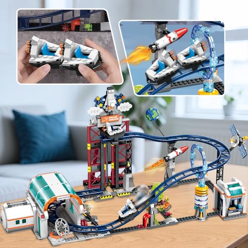 CUBIMANA Weltraum-Achterbahn – Galaktischer Bauspaß