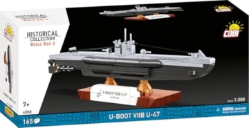 Deutsches U-Boot U-47 Typ VIIB von COBI im Maßstab 1:300 Box