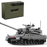 DUANT 39038 Haupt-Schlacht-Tank-Bausteine Set, 2252 PCS Kreatives Schweres Tank Modulares Ziegel Modell, Pädagogische Geschenke für Militär Enthusiasten und Erwachsene - 1