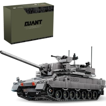 DUANT 39038 Haupt-Schlacht-Tank-Bausteine Set, 2252 PCS Kreatives Schweres Tank Modulares Ziegel Modell, Pädagogische Geschenke für Militär Enthusiasten und Erwachsene - 1