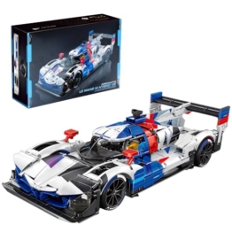 DUANT 39044 HYBRID V8 Rennwagen Baublock Set, 1: 8 Skala Supercar Bauspielzeug, 3507 Stück Technik Rennwagen Block Modelle, MOC Erwachsene Sportwagen Modelle Sammlung Geschenke - 1