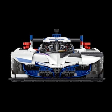 DUANT 39044 HYBRID V8 Rennwagen Baublock Set, 1: 8 Skala Supercar Bauspielzeug, 3507 Stück Technik Rennwagen Block Modelle, MOC Erwachsene Sportwagen Modelle Sammlung Geschenke - 8