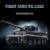 DUANT 39062 Tiger Tank No.1322 Bausteinsatz, 1622 Stück Militär 1:28 Maßstab Panzer Modell Spielzeug, Raumdekoration oder Sammlung (97015) - 2