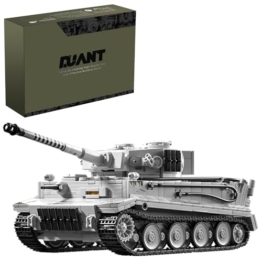 DUANT 39063 "Michael Wittmann's Tiger Tank No.S04 Bausteinsatz, 1628 Stück Militär 1:28 Maßstab Panzer Modell Spielzeug, Raumdekoration oder Sammlung (97012) - 1
