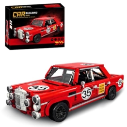 DUANT 39128 Hochleistungs Rennwagen Klemmbausteine Technik, 1652 Teile MOC Nr. 34, klassisches Supercar Spielzeugmodell, EIN Sportwagen für Erwachsene Sammler und zur Ausstellung. - 1