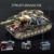 DUANT 39154 Panzer IV H Bausteinsatz, 1641 Stück Militär 1:28 Skala Panzer Modell Spielzeug, Raumdekoration oder Sammlung - 4