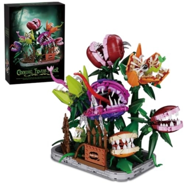 DUANT 59026 Cannibal Blume Manor Baustein Set, 1266pcs Cannibal Blume Manor Modell kreative Enthusiasten Geschenke und Einzigartige Sammlerstücke - 1
