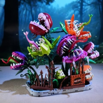 DUANT 59026 Cannibal Blume Manor Baustein Set, 1266pcs Cannibal Blume Manor Modell kreative Enthusiasten Geschenke und Einzigartige Sammlerstücke - 6