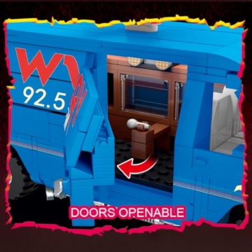 DUANT 59032 Bus Baustein Set, 730pcs Auto Modell Kreative Enthusiasten Geschenke und Einzigartige Sammlerstücke - 5