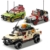 DUANT Dinosaur World Klassisches Geländewagen-Bausteinset, Bekannte Geländewagenserie, Für Erwachsene Geeignete Klemmbausteine Technik Trucks, Sammlerspielzeug-Geschenkmodelle - 1