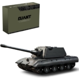 DUANT E-100 Schwerer Panzer Klemmbausteine Bausatz, 1883 Stück Germanische Militärfahrzeug Bausteine Modell, Baugeschenke für Hobbyisten und Erwachsene - 1
