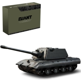 DUANT E-100 Schwerer Panzer Klemmbausteine Bausatz, 1883 Stück Germanische Militärfahrzeug Bausteine Modell, Baugeschenke für Hobbyisten und Erwachsene - 1