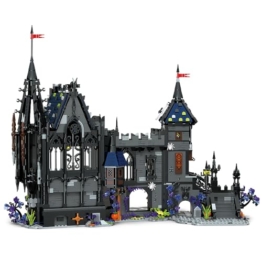 DUANT JD099 Dracula Schloss Klemmbausteine Bausatz, 3007 Stück gotischer Stil MOC modulare Haus Bausteine Modell Set, Bauspielzeug Geschenk für Schloss Enthusiasten und Erwachsene - 1