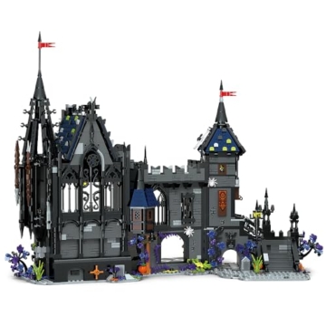 DUANT JD099 Dracula Schloss Klemmbausteine Bausatz, 3007 Stück gotischer Stil MOC modulare Haus Bausteine Modell Set, Bauspielzeug Geschenk für Schloss Enthusiasten und Erwachsene - 1